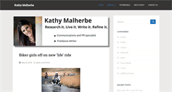 Desktop Screenshot of kathymalherbe.co.za