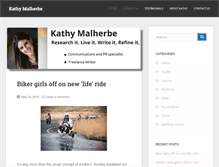 Tablet Screenshot of kathymalherbe.co.za